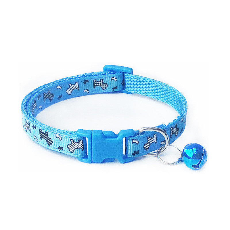 Patch Bell Collar Pet Dog Cat Collar