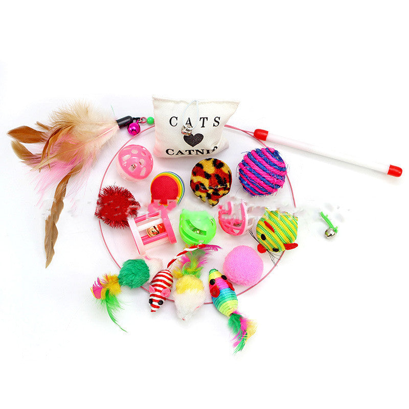 Interactive Cat Toy Set