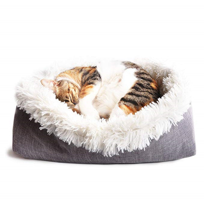 Soft cat bed