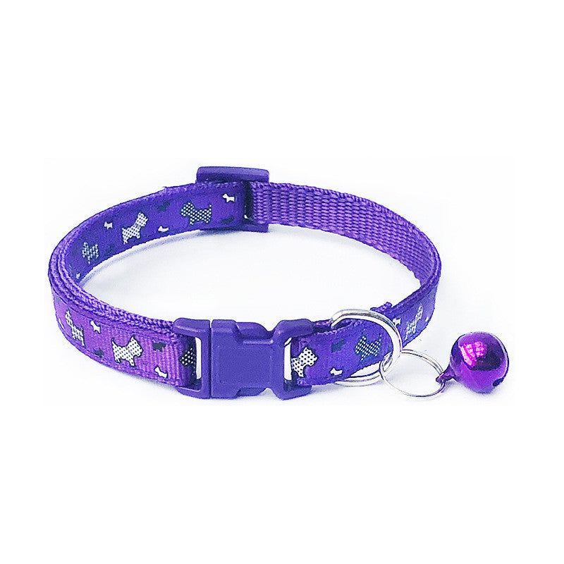 Patch Bell Collar Pet Dog Cat Collar