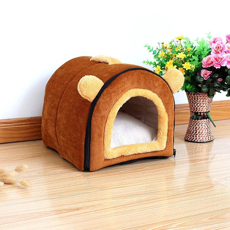 Pet kennel cat litter