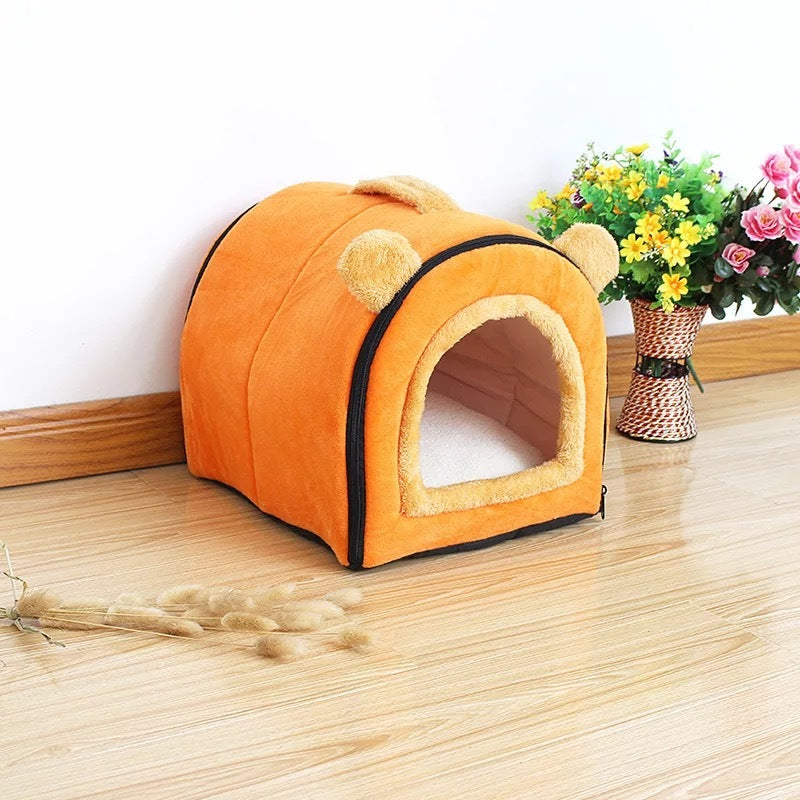 Pet kennel cat litter