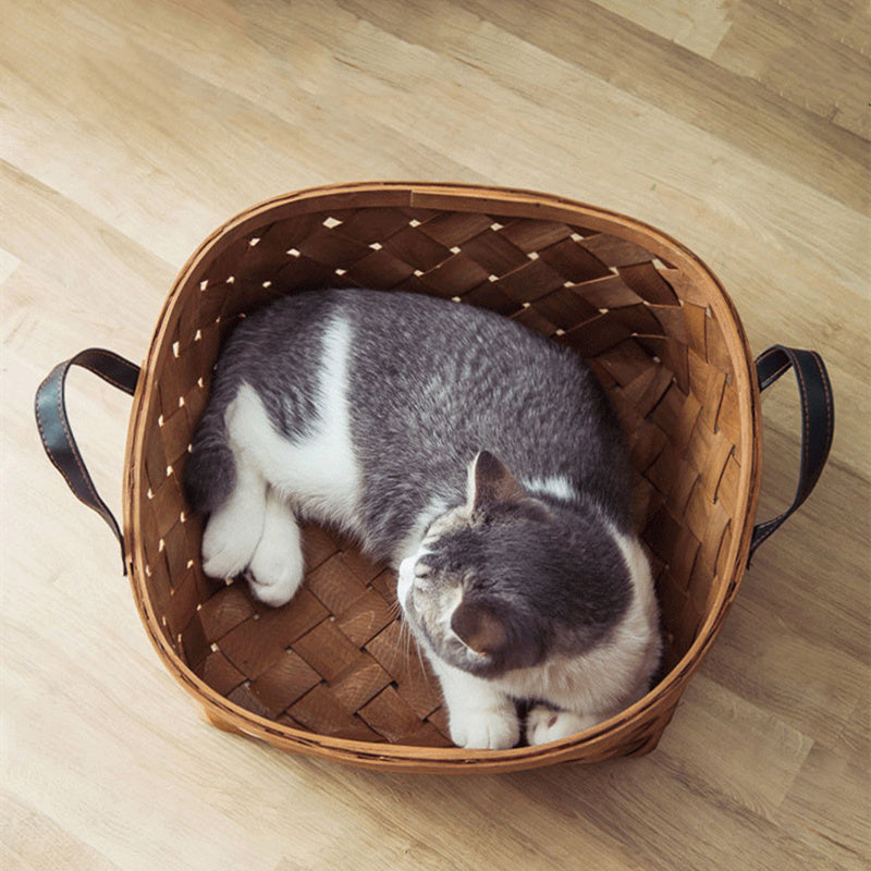 Woven Cat Bed