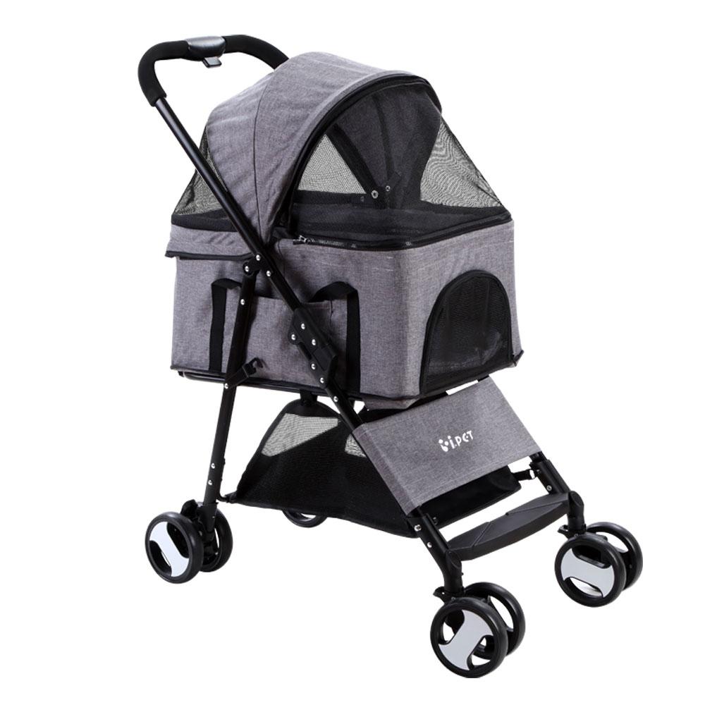 Pet Stroller Dog Carrier Foldable Pram