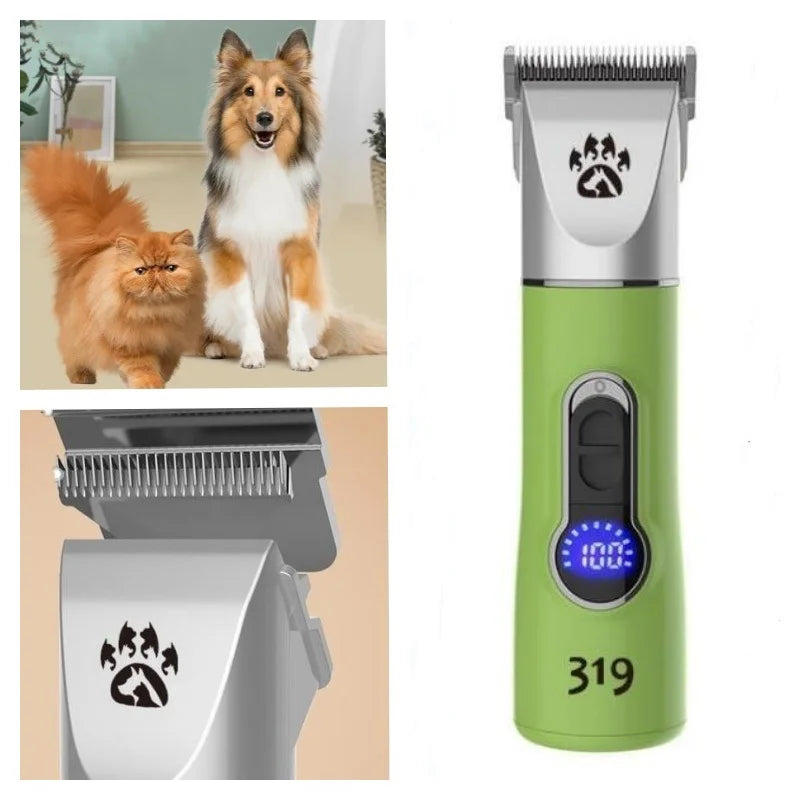 Professional Cordless Dog Grooming Clipper