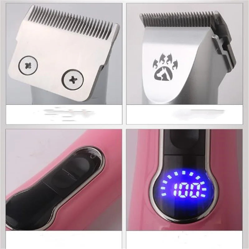 Professional Cordless Dog Grooming Clipper