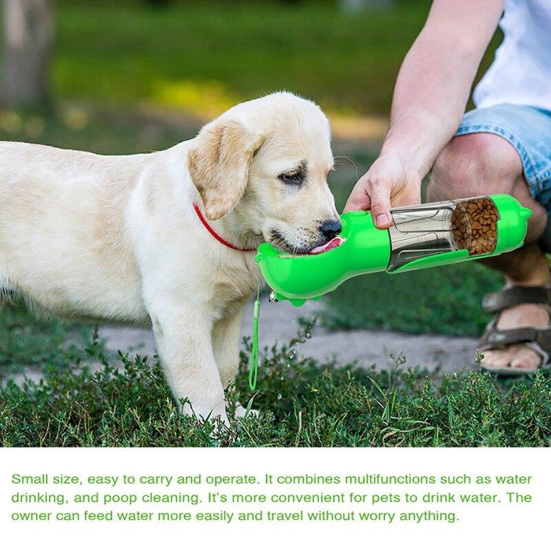 Portable Pet Dog Water Bottle Feeder